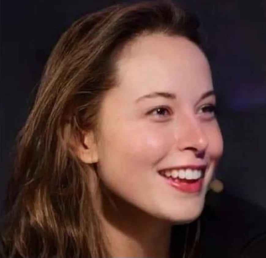 AI generated image of a female version of Elon Musk